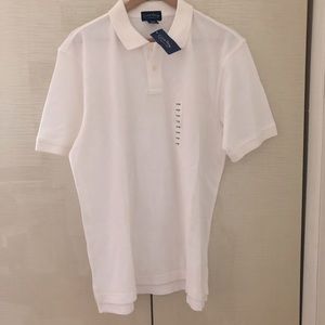 White polo shirt